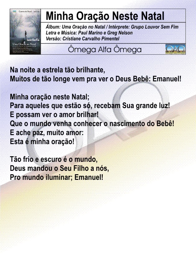 Uma Oração no Natal - Louvor Sem Fim - OAOshop Uma Oração no Natal - Louvor Sem Fim - OAOshop
